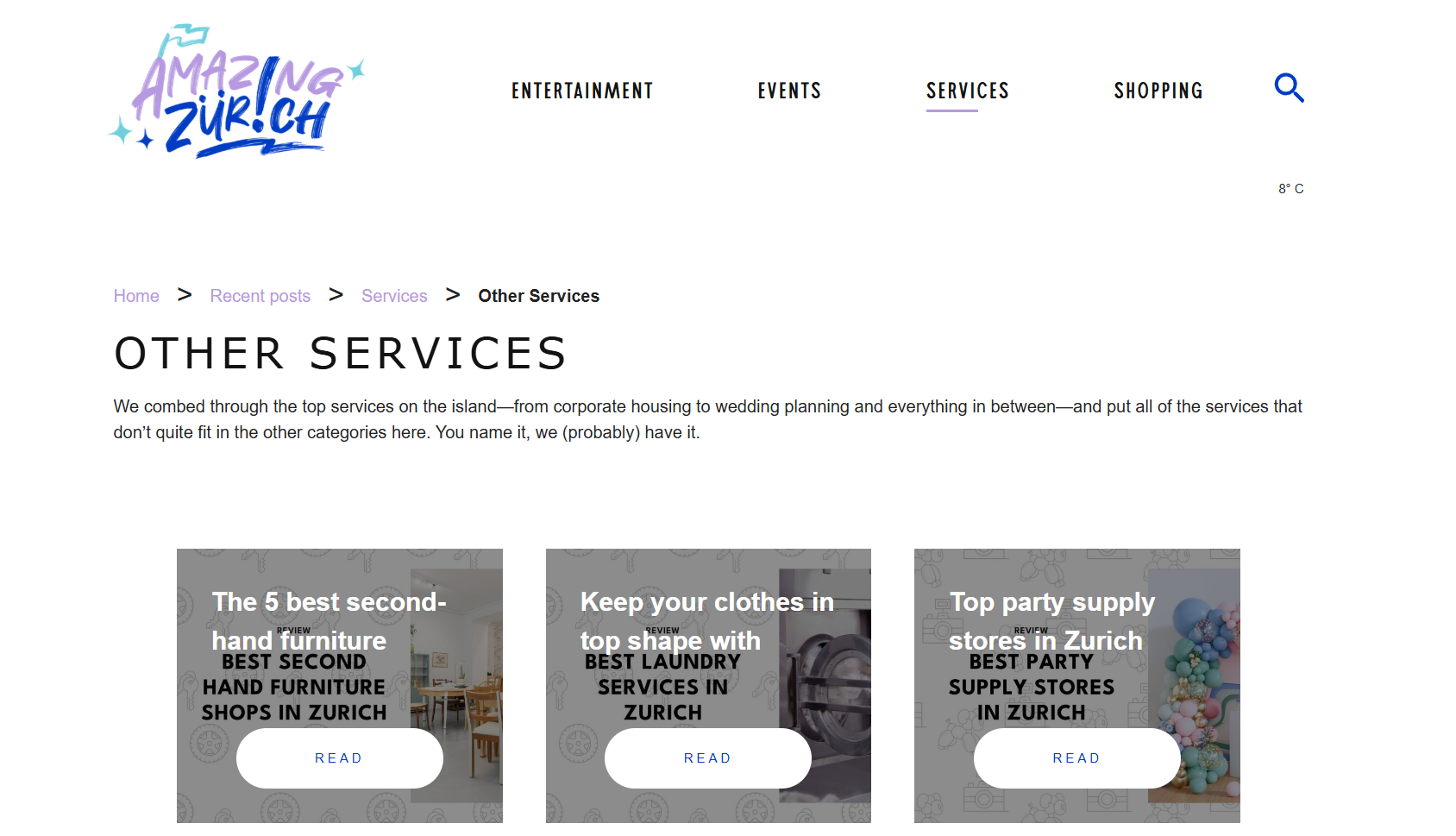 amazingzurich services