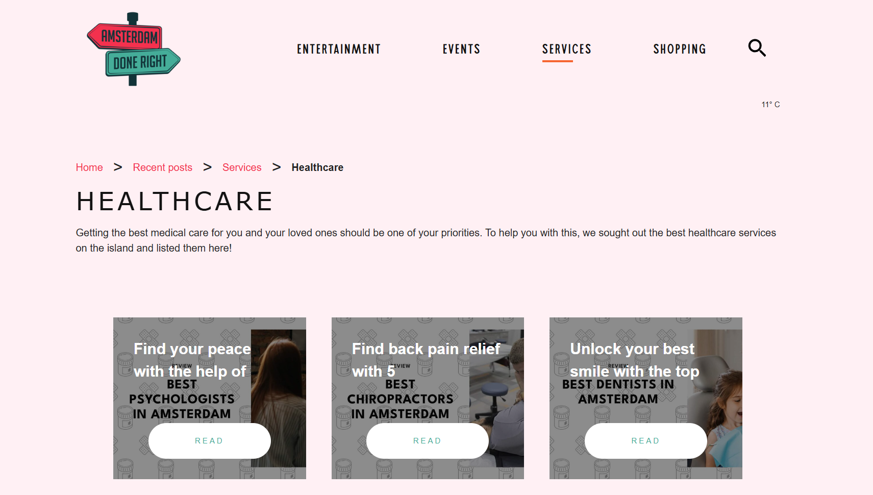 amsterdam done right healthcare